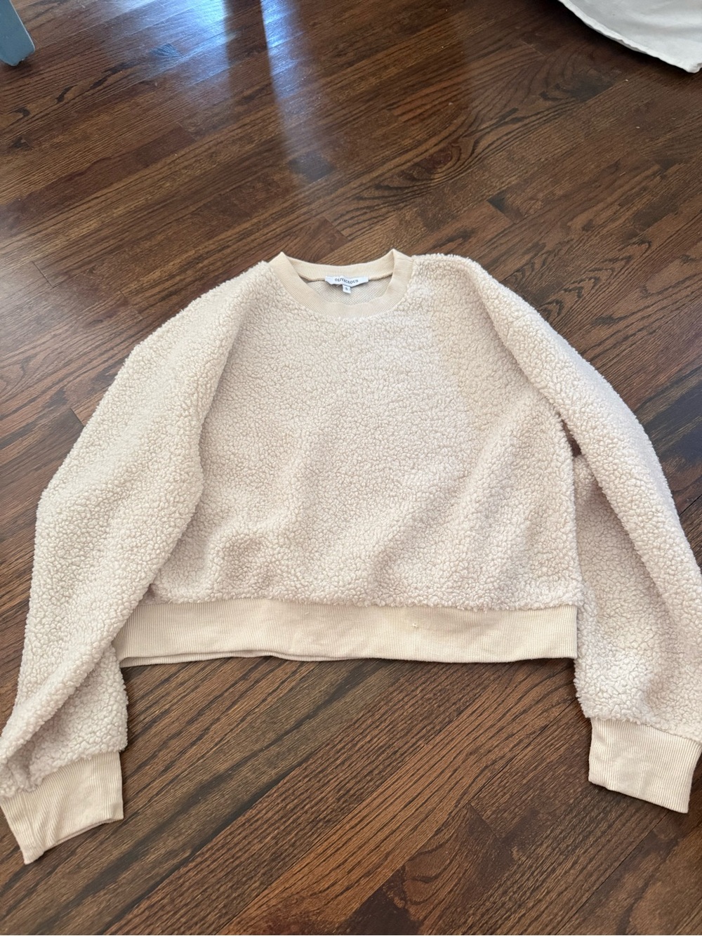 Olivaceous Fuzzy Sweatshirt